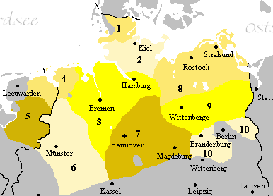 Plattdeutche Dialekte